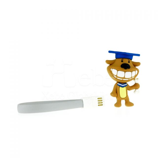 USB充電線小狗造型傳輸線