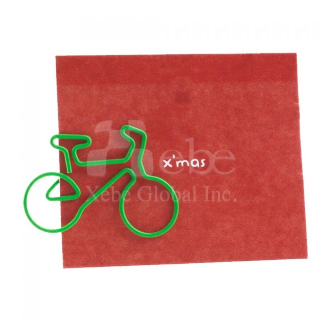 腳踏車造型迴紋針