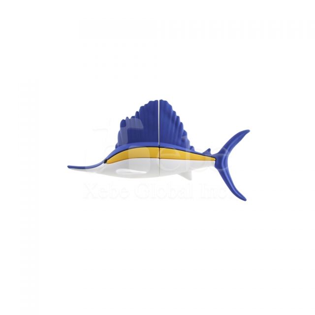 魚造型立體ipass一卡通海生館紀念品製作