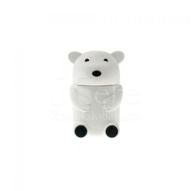 白熊造型立體悠遊卡 兒童節禮物