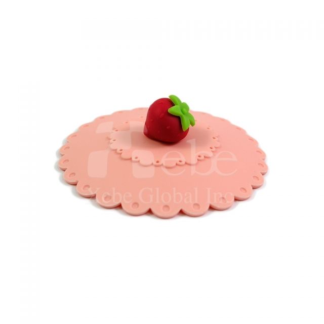 草莓造型可愛杯蓋送禮推薦