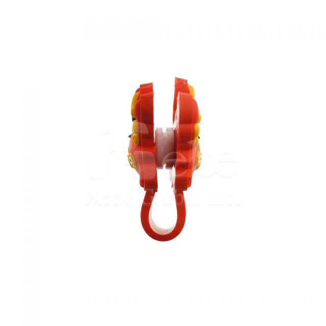 螃蟹造型耳機收線器客製化商品