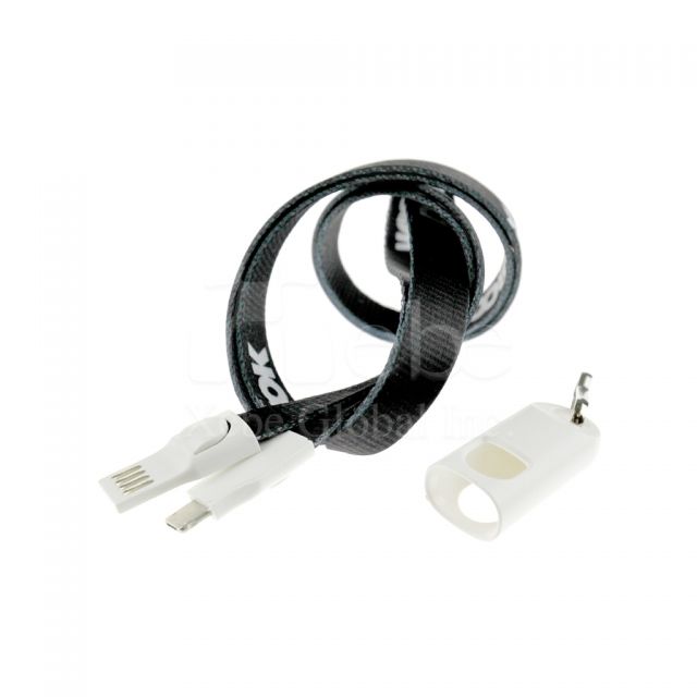 編織頸繩USB充電線