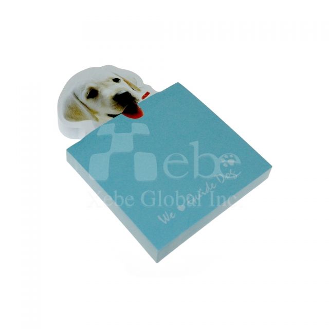 導盲犬造型便利貼 客製化便利貼