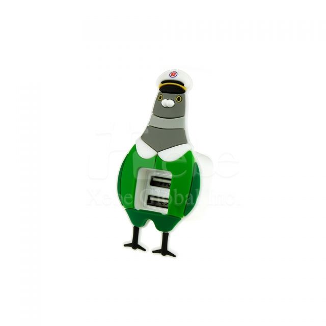 鴿子造型USB充電器 客製化造型旅充頭推薦 