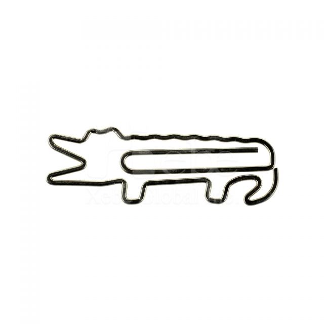 鱷魚金屬迴紋針 