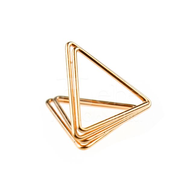三角形立體迴紋針客製