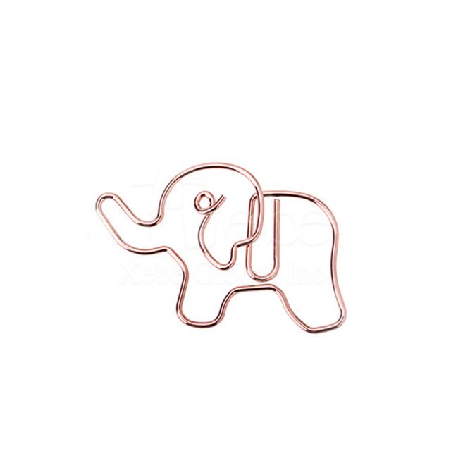 可愛小象客製化迴紋針