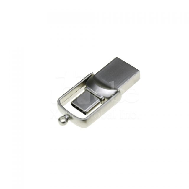 USB 3.0 銀色質感隨身碟