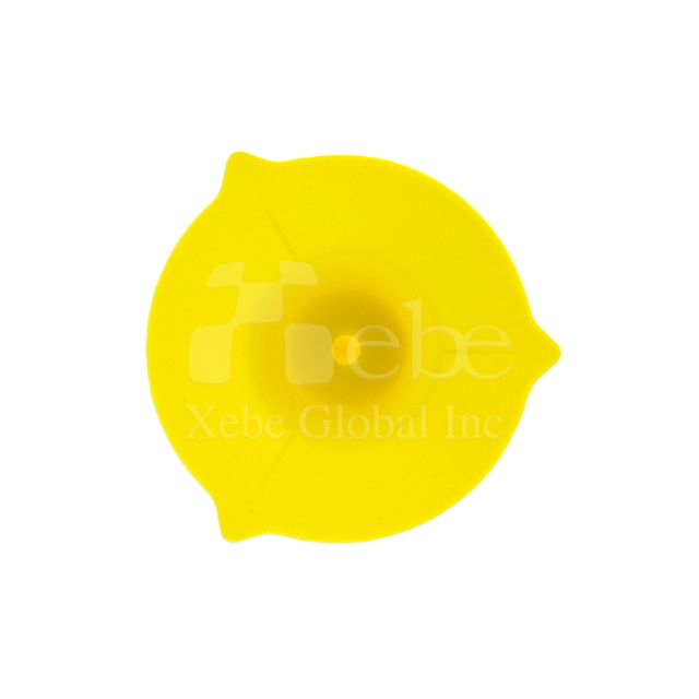 黃色客製化矽膠杯蓋