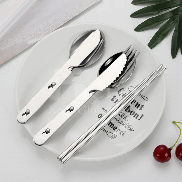 不鏽鋼餐具3件組 客製化刀叉匙餐具組
