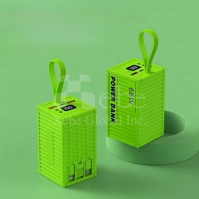貨櫃造型行動電源客製 大容量行動電源