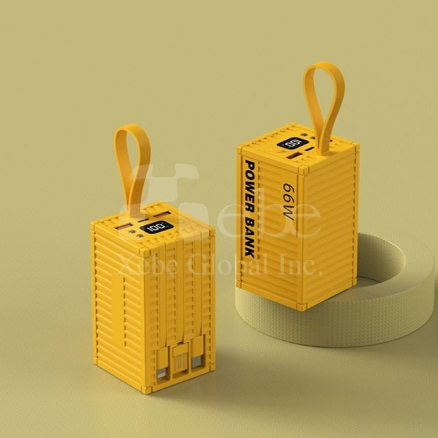 貨櫃造型行動電源客製 大容量行動電源