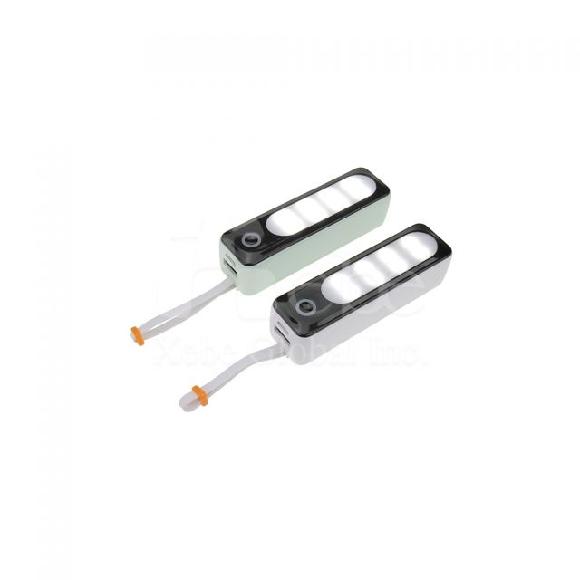 迷你自帶線行動電源印刷 3000mAh