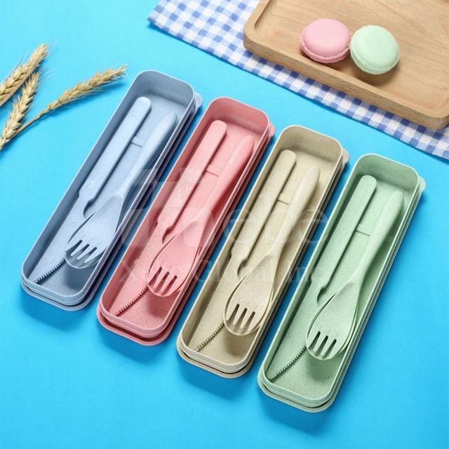 小麥環保餐具組客製化 