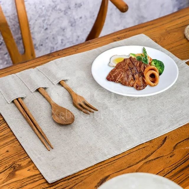 木製客製化環保餐具 木頭餐具三件組