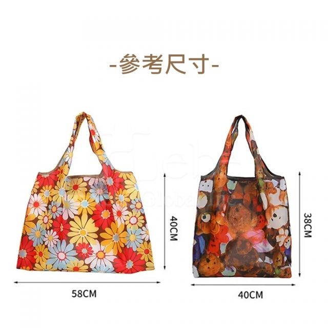 豹紋手提購物袋客製化