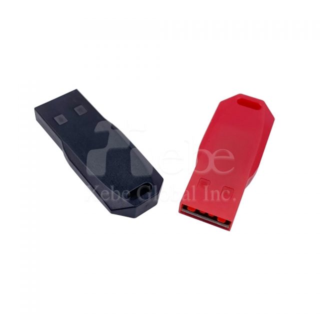 紅色塑膠禮品隨身碟