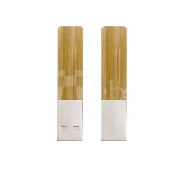 經典木紋木製USB