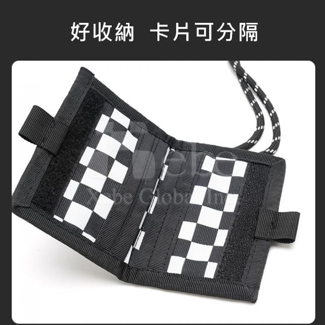 黑色卡套零錢包