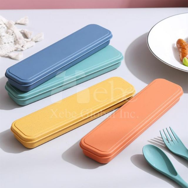 黑色素面環保餐具