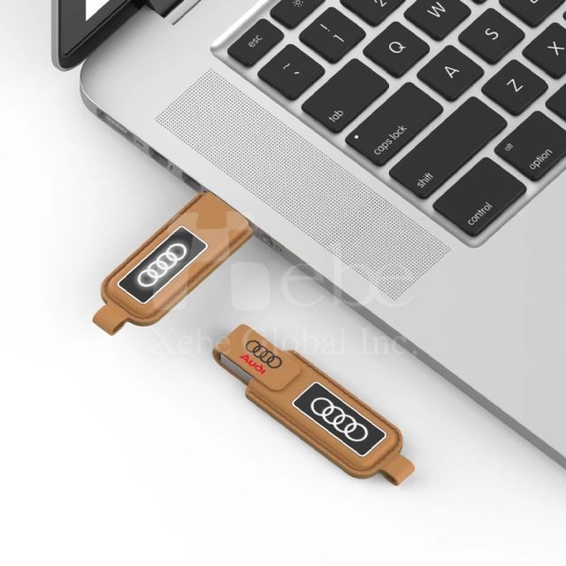 品牌LOGO皮革隨身碟