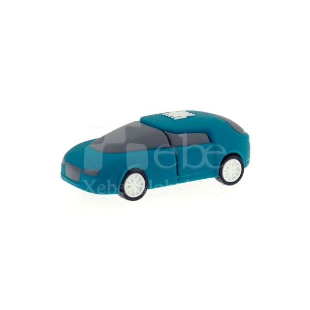 藍色汽車客製化一卡通 