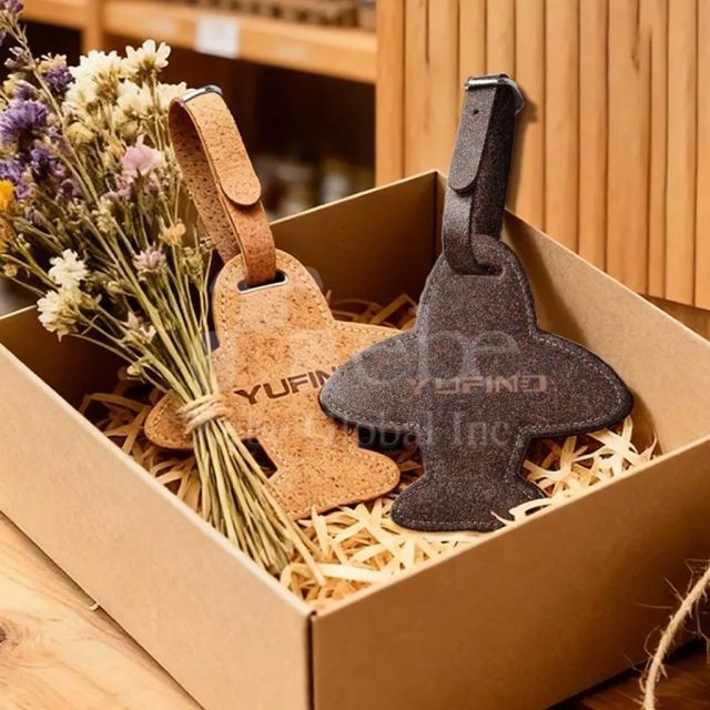 環保軟木造型行李牌 企業禮贈品