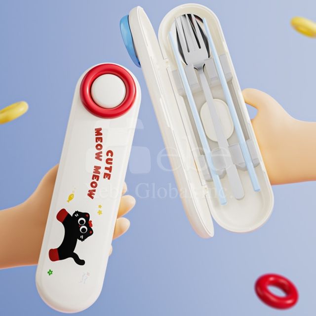 不鏽鋼環保餐具組印刷