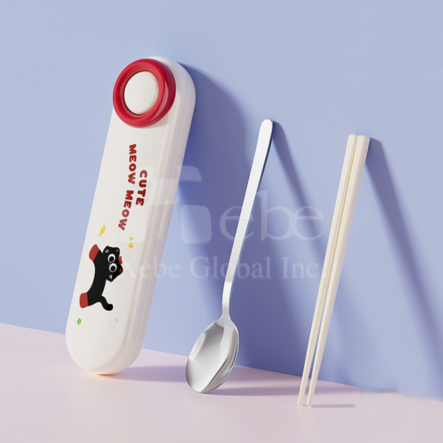 不鏽鋼環保餐具組印刷