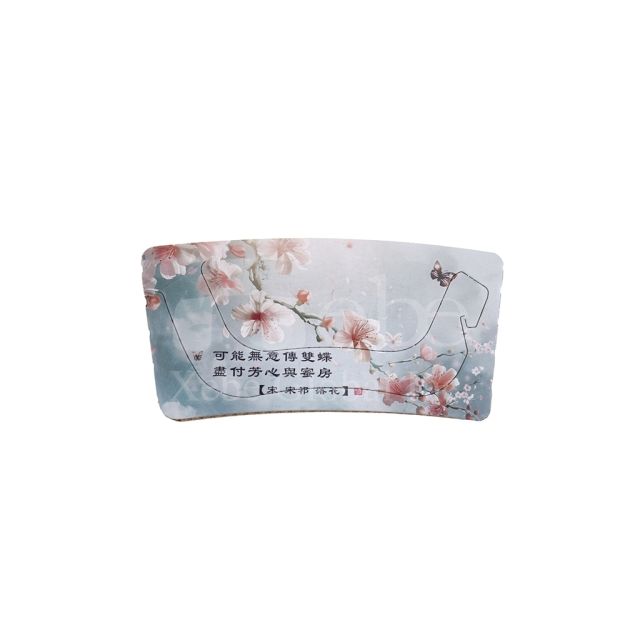 古風櫻花紙製飲料提袋
